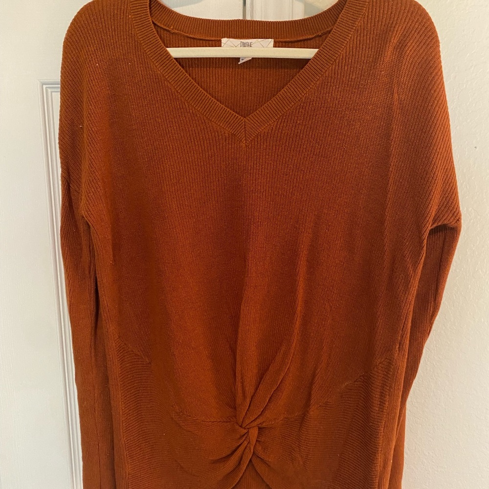 Pique light sweater